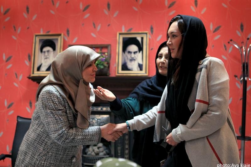 نیکی کریمی؛ بازیگر فیلم جدایی عارف از خاتمی! + عکس