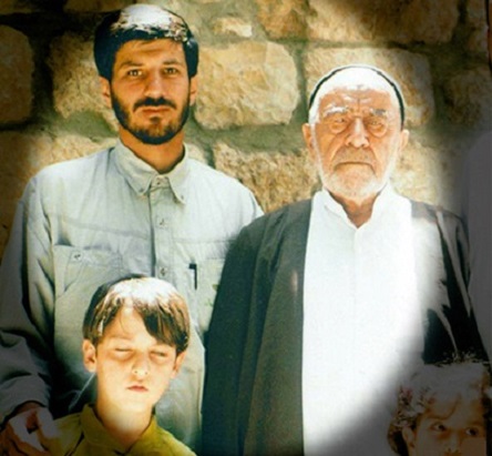 شهيد اللقيس کنار مرحوم دولابي +عکس