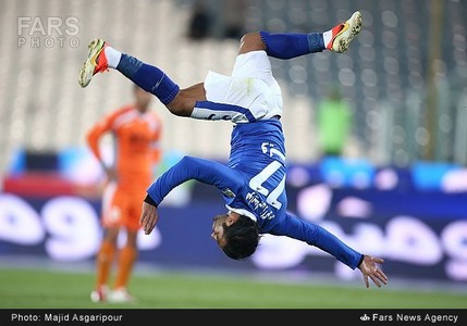 عکس/ شادی پس از گل یک استقلالی