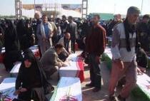 خانواده های شهدای چهارمحالی حمله تروریستی عراق، راهی کرمانشاه شدند