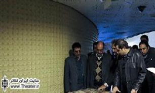 معاون توسعه مدیریت و منابع وزیر ارشاد از تئاترشهر بازدید کرد