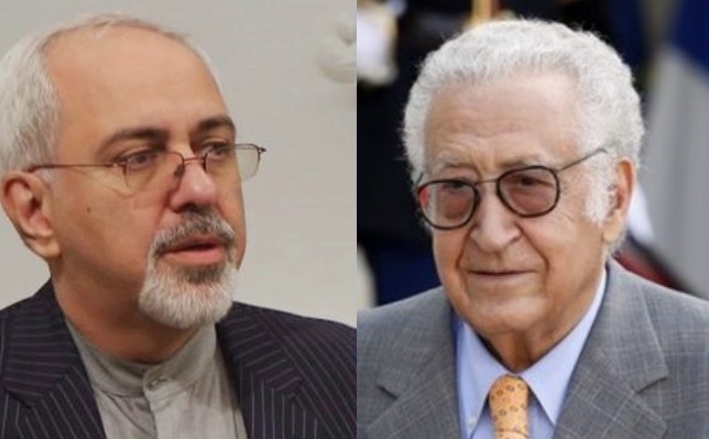 "ابراهیمی"، "ظریف" را در جریان آخرین تحولات برگزاری نشست ژنو 2 قرار داد