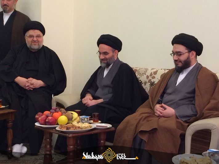 عکس/ فرزندان آیت‌الله سیستانی
