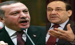 اردوغان، مالکي را به ترکيه دعوت کرد