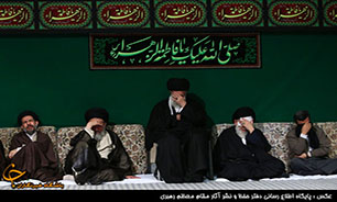 اولین شب عزاداری فاطمیه ۱۴۳۵ در حسینیه امام خمینی (ره) + صوت