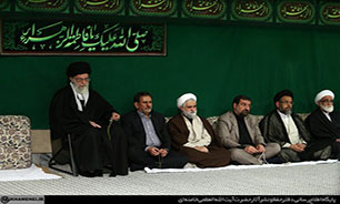 دومین شب عزاداری در حسینیه امام خمینی (ره) + صوت