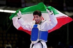 نایب قهرمان المپیک از نوروزش در جوار امام رضا(ع) می‌گوید