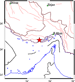 وقوع زمین لرزه در هرمزگان + جزئیات