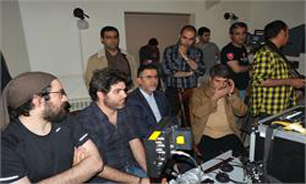 بازدید ایوبی از پشت صحنه فیلم "بهمن"