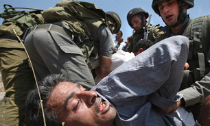 تظاهرات فلسطینی ها در "رام الله"در اعتراض به بازداشت یک دختر