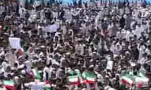 استقبال پرشور مردم زاهدان از رييس‌جمهور + فیلم و تصاویر