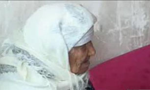 از مادر 114 ساله میاندوآبی تقدیر شد + فیلم
