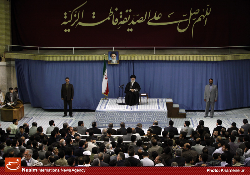 دیدار جمعی از مداحان سیستان و بلوچستان با رهبر معظم انقلاب
