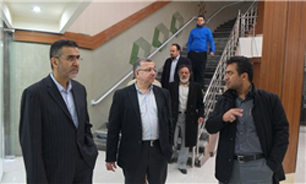 بازدید رییس سازمان سینمایی از پشت صحنه «مزار شریف»