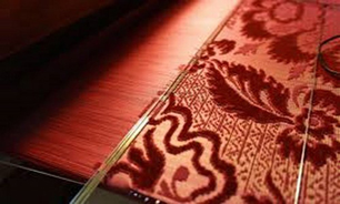 "مخمل‌بافی" اوج هنر نساجی است