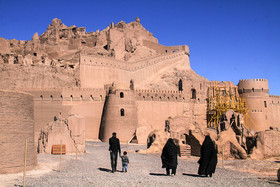 ارگ بم در صدر توجه گردشگران نوروزی