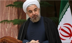 دیدار صمیمی خانواده کارکنان یگان حفاظت ریاست جمهوری با روحانی