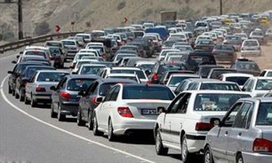 تردد جاده ای افزایش یافت/ كمترين تردد بين ساعات 3 الي 4 صبح