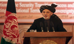 "افغانستان" از امروز در دست "افغان‌"هاست/ غنی: میدان جنگ نیابتی هیچ کشوری نمی‌شویم