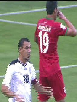 تصاویر منتخب دیدار فوتبال ایران و عراق در استرالیا+'گل سردار آزمون
