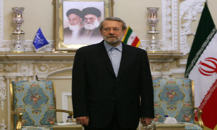 دیدار دبیرکل جبهه آزادیبخش فلسطین با لاریجانی