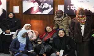 بازدید" بانوان" مسلمان فرانسوی زبان از حسینیه جماران