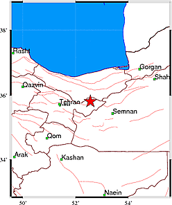 زلزله تهران را لرزاند + جزئیات
