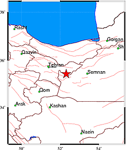زلزله تهران را لرزاند ‌+ جزئیات