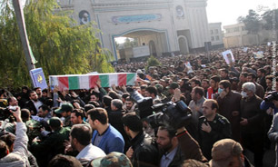 مراسم تشییع پیکر سردار شهید حاج حمید تقوی برگزار شد
