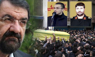پیام تسلیت محسن رضایی به مقام معظم رهبری و سید حسن نصرالله