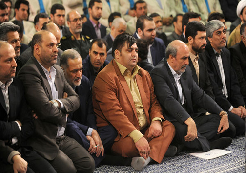قهرمانان و ورزشکاران مسابقات آسیایی و پارا آسیایی با رهبر معظم انقلاب اسلامی دیدار کردند