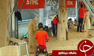 خلق آثار هنری با اره برقی + فیلم