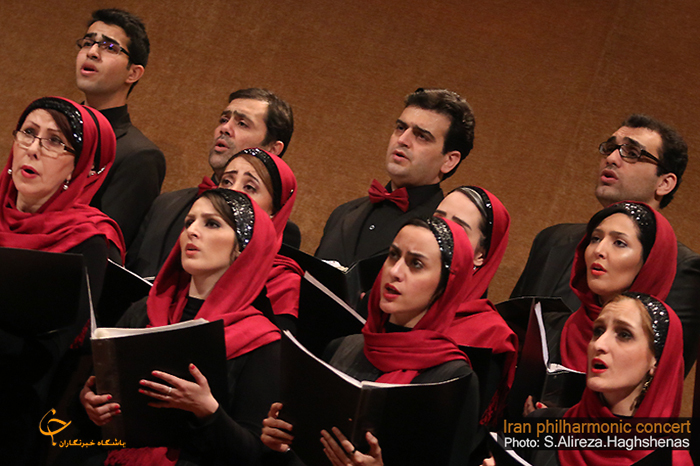 کنسرت &laquo;کُر فیلارمونیک ایران&raquo; با حضور &laquo;شهرداد روحانی&raquo; + تصاویر