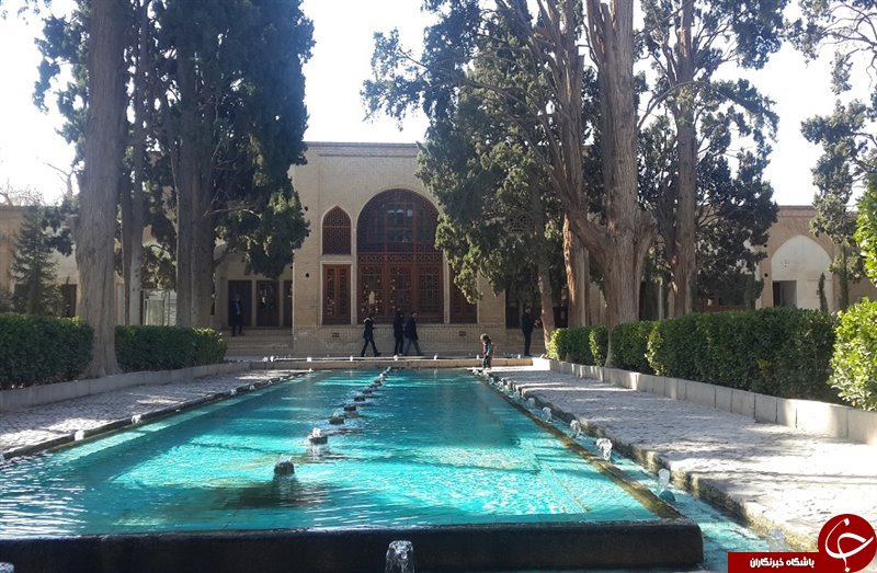 باغی با زیباترین معماری ایرانی + تصاویر