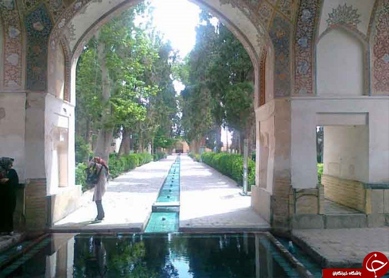 باغی با زیباترین معماری ایرانی + تصاویر