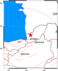 زلزله گلستان را لرزاند + جزئیات