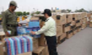 کشف انواع کالای قاچاق به ارزش تقریبی ۴ میلیارد ریال در پارسیان