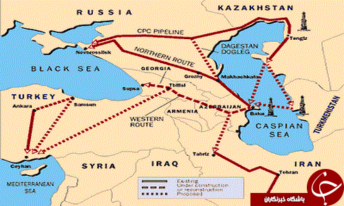 دریای خزر یا Caspian Sea؟