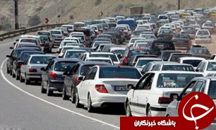 افزایش تردد جاده‌ای/ اوج تردد بين ساعات 17 الی 18