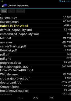 OTG Disk Explorer Pro (در حال کار)