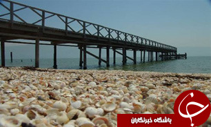 تصاویری از جزیره‌ای شگفت انگیز در دریای خزر