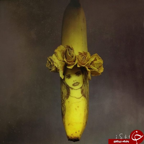 وقتی موز تبدیل به هنر می شود +عکس