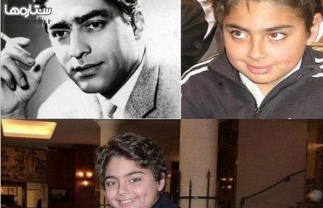 شباهت نوه فردین به پدربزرگش! (عکس)
