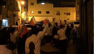 طنین بانگ "الله اکبر" در جای جای بحرین