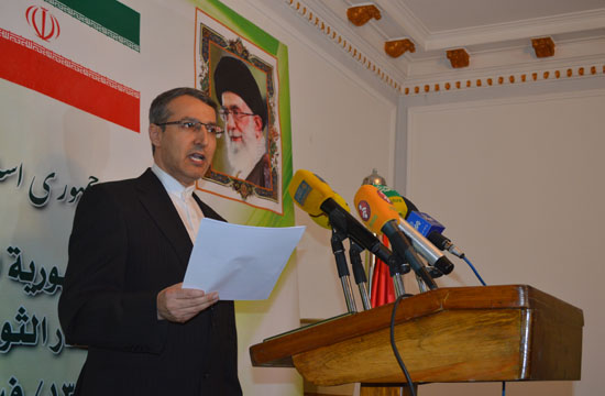 برگزاری جشن پیروز انقلاب اسلامی ایران در مصر +تصاویر