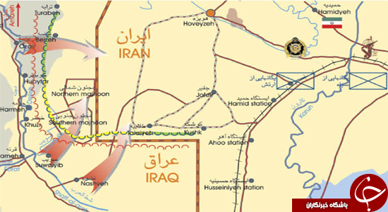 کلید حفظ جزایر مجنون در جنگ تحمیلی/ استفاده ارتش صدام از معابر نظامی برای پیشروی در خاک ایران