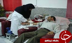 در جشن انقلاب، 633 اهدا کننده خون داشتیم