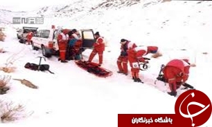حادثه دیدگان ریزش بهمن در محور &laquo;خلخال &ndash; پونل&raquo; نجات یافتند