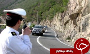 کاهش تردد جاده‌ای/ كمترين تردد بين ساعات 3 الی 4 صبح