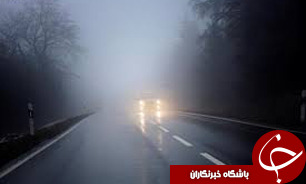 بارش برف و مه گرفتگی در محورهای خراسان رضوی